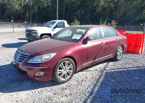 2009 Hyundai Genesis 4.6 z USA, uszkodzony, nr VIN KMHGC46F79U032633